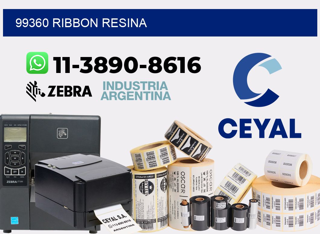 99360 ribbon resina
