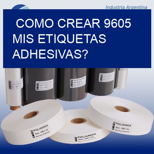 como crear 9605 mis etiquetas adhesivas?