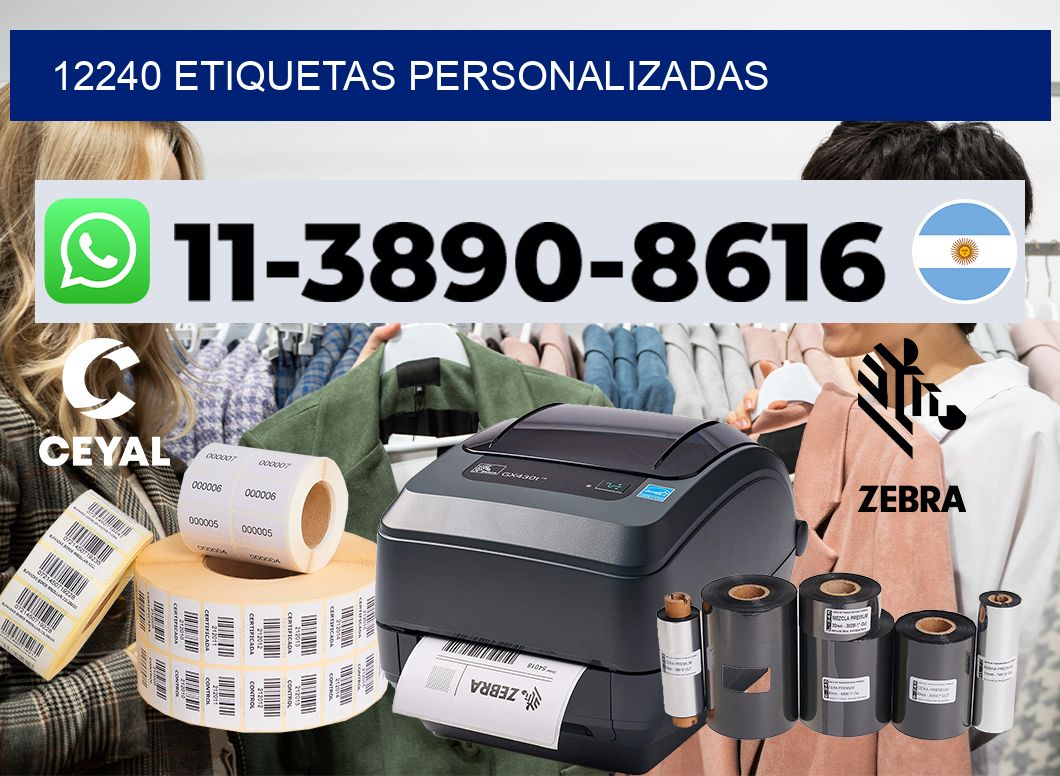 12240 etiquetas personalizadas