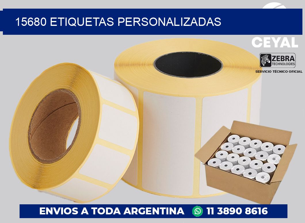 15680 etiquetas personalizadas