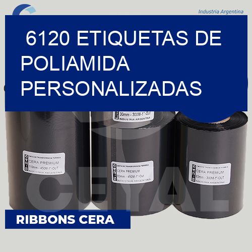 6120 Etiquetas de poliamida personalizadas