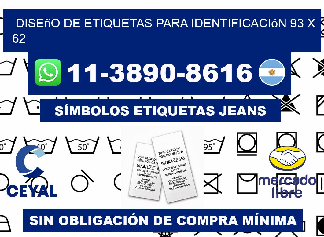 diseño de etiquetas para identificación 93 x 62