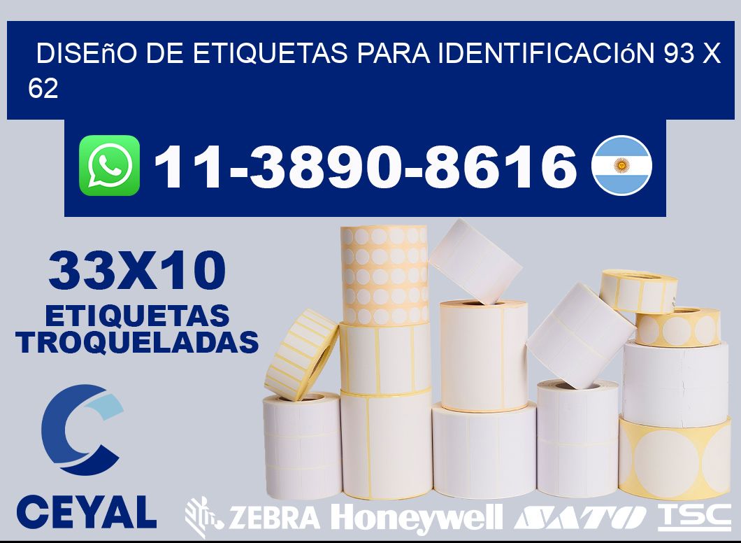 diseño de etiquetas para identificación 93 x 62