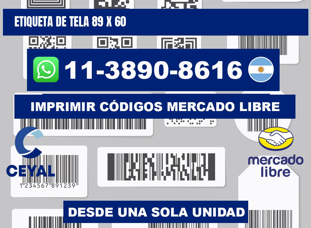 etiqueta de tela 89 x 60