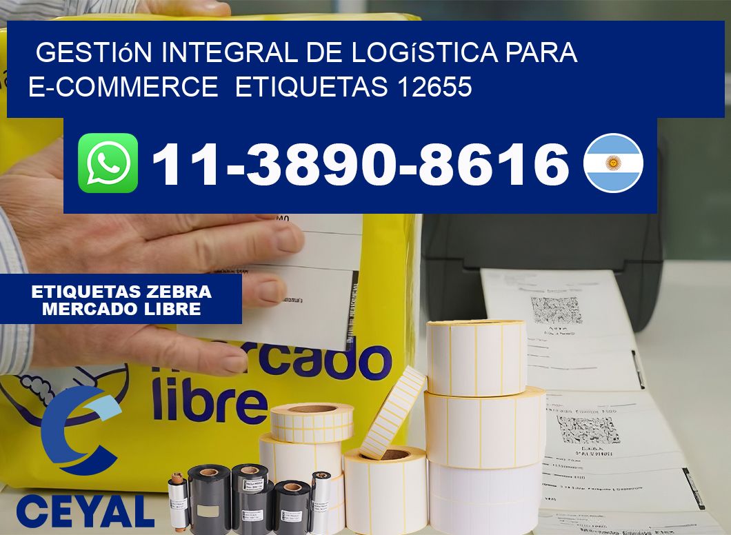 Gestión integral de logística para e-commerce  etiquetas 12655