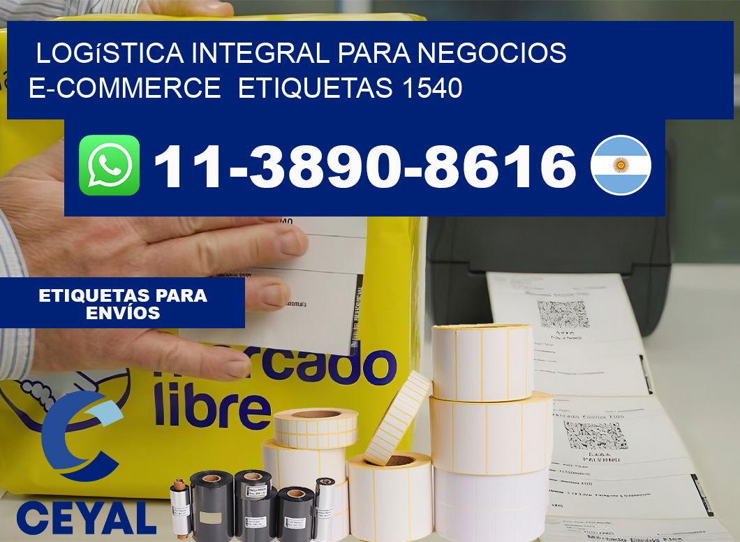 Logística integral para negocios e-commerce  etiquetas 1540