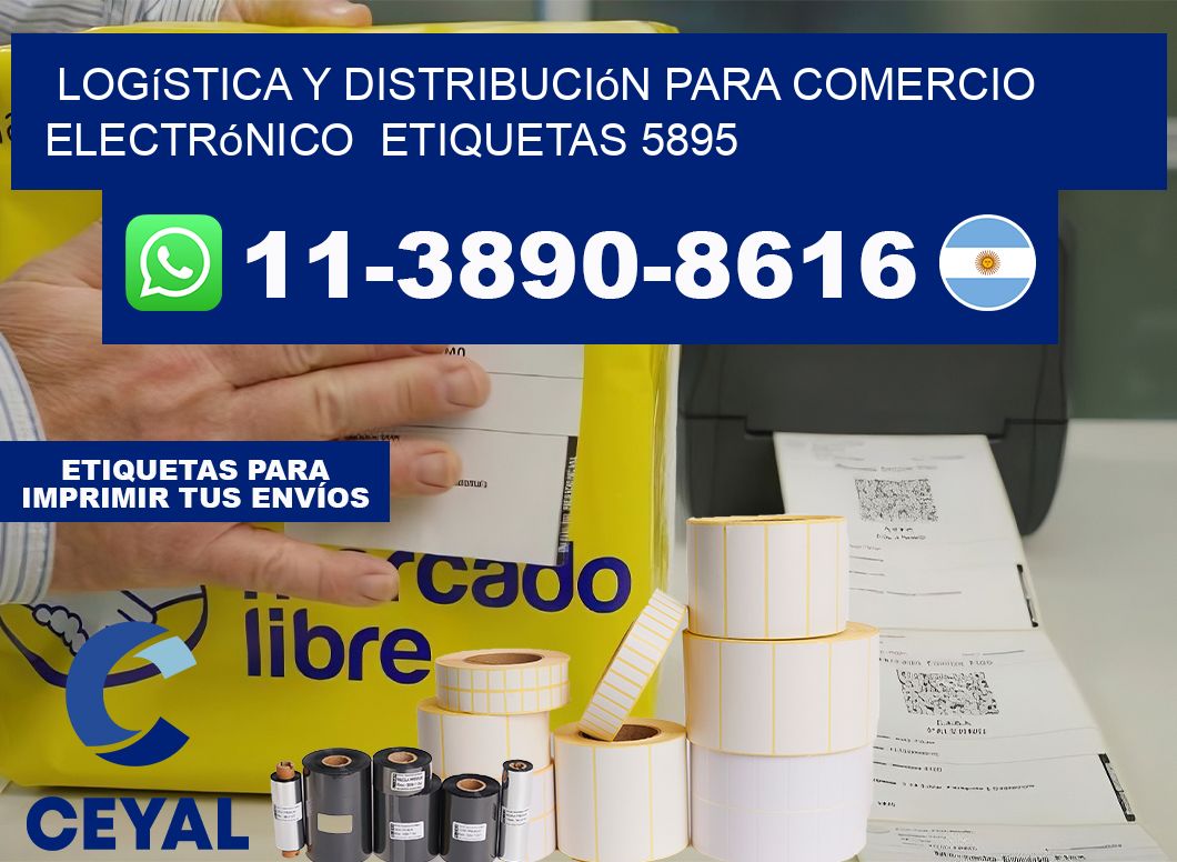 Logística y distribución para comercio electrónico  etiquetas 5895