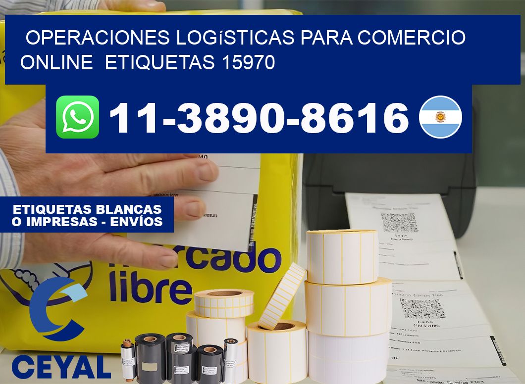 Operaciones logísticas para comercio online  etiquetas 15970