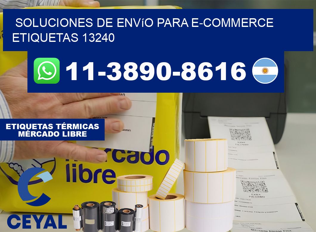 Soluciones de envío para e-commerce  etiquetas 13240