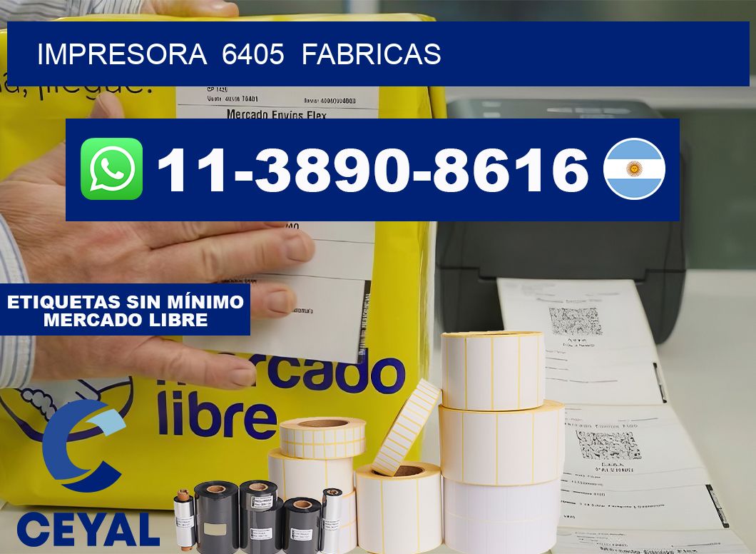 impresora  6405  fabricas