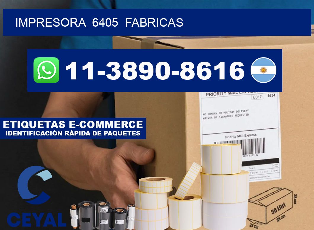 impresora  6405  fabricas