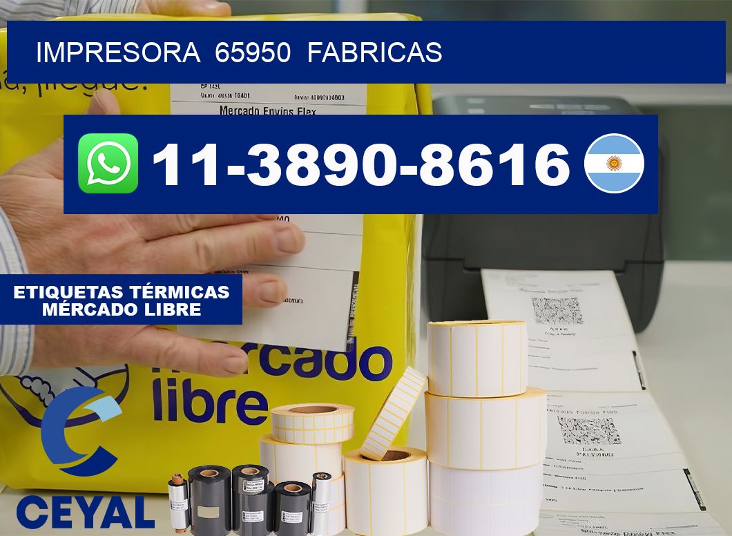impresora  65950  fabricas