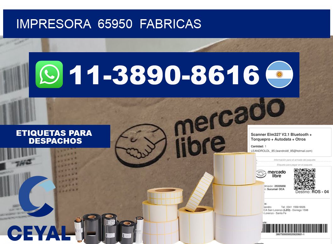 impresora  65950  fabricas