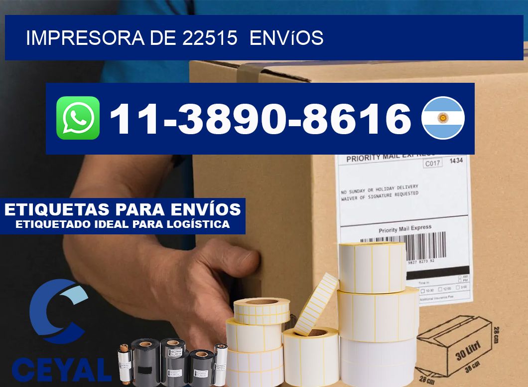impresora de 22515  envíos