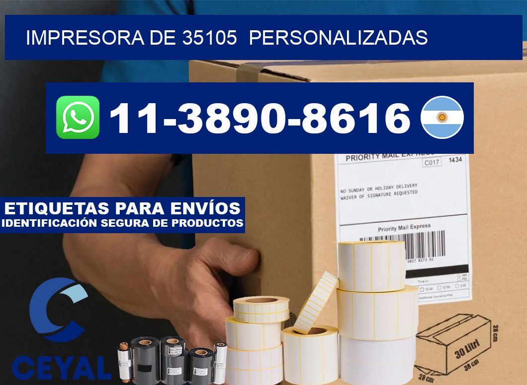 impresora de 35105  personalizadas