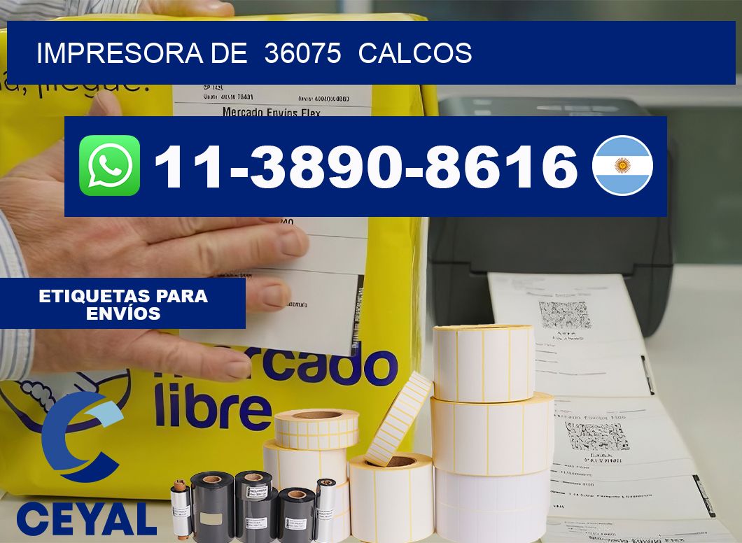impresora de  36075  calcos