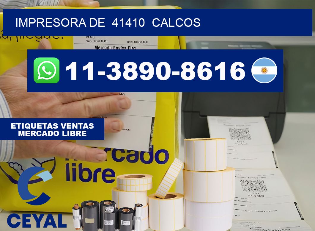impresora de  41410  calcos