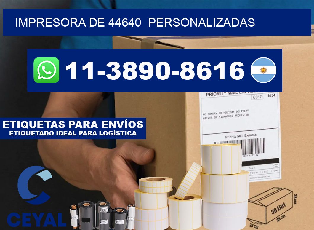 impresora de 44640  personalizadas