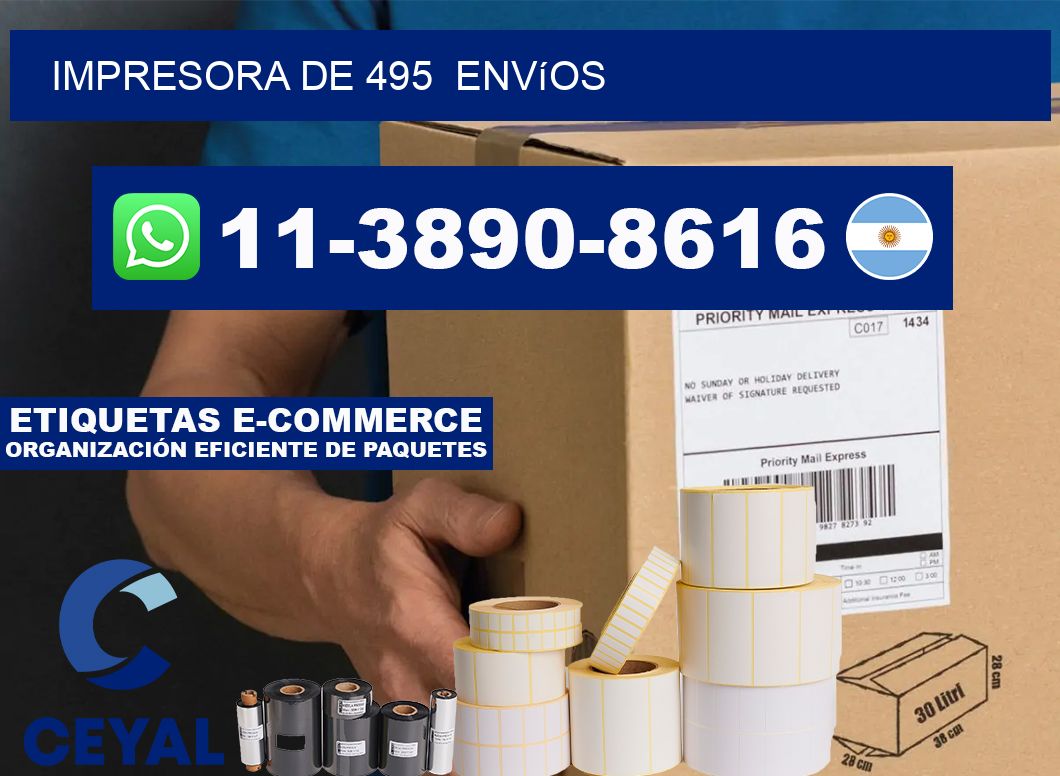 impresora de 495  envíos