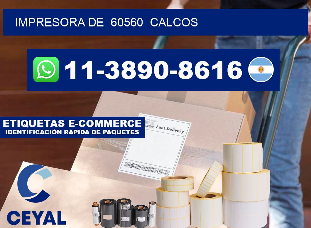 impresora de  60560  calcos