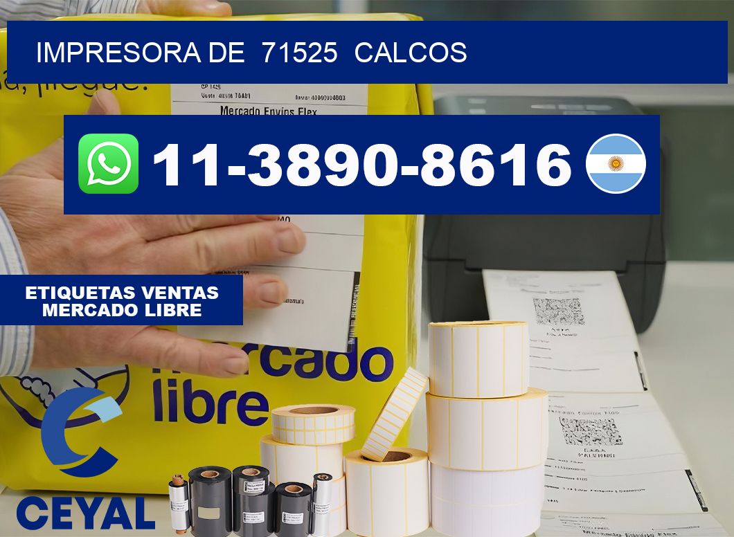 impresora de  71525  calcos