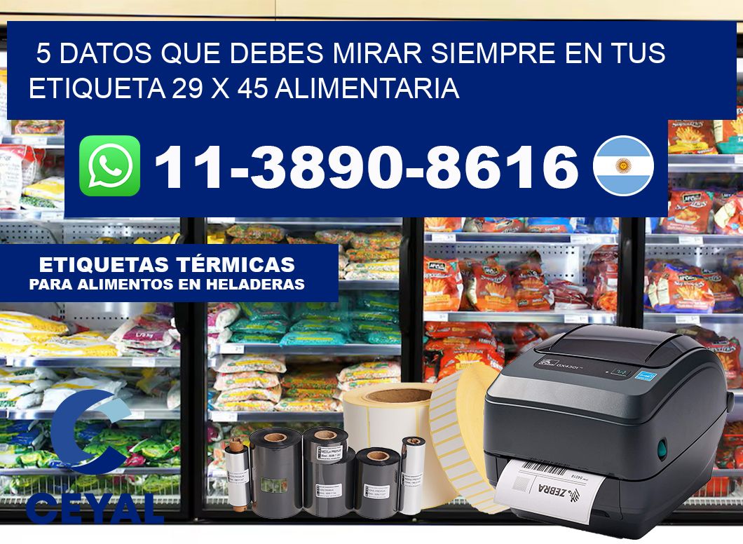 5 datos que debes mirar siempre en tus etiqueta 29 x 45 alimentaria