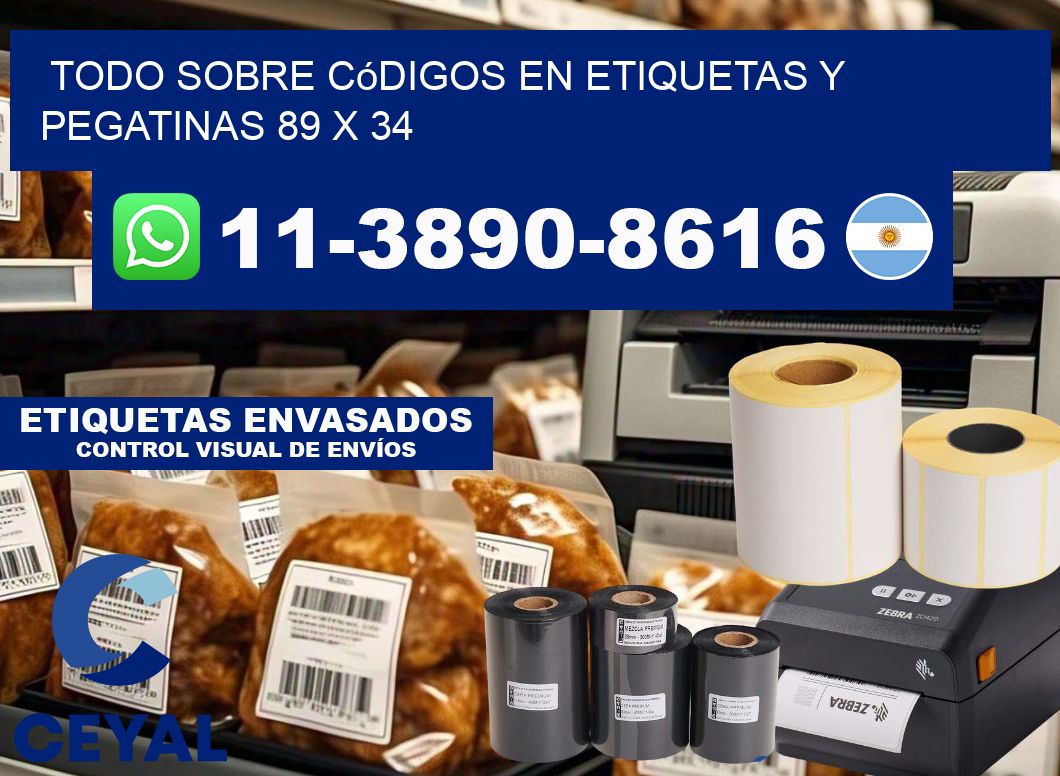 Todo sobre códigos en etiquetas y pegatinas 89 x 34