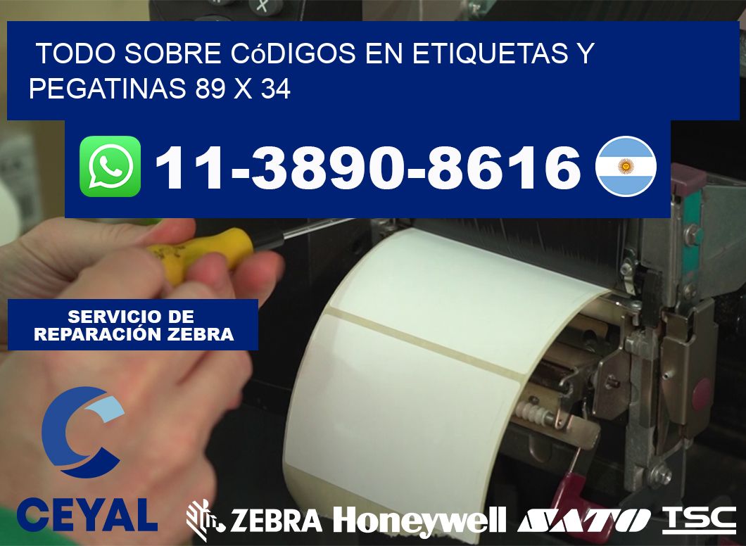 Todo sobre códigos en etiquetas y pegatinas 89 x 34