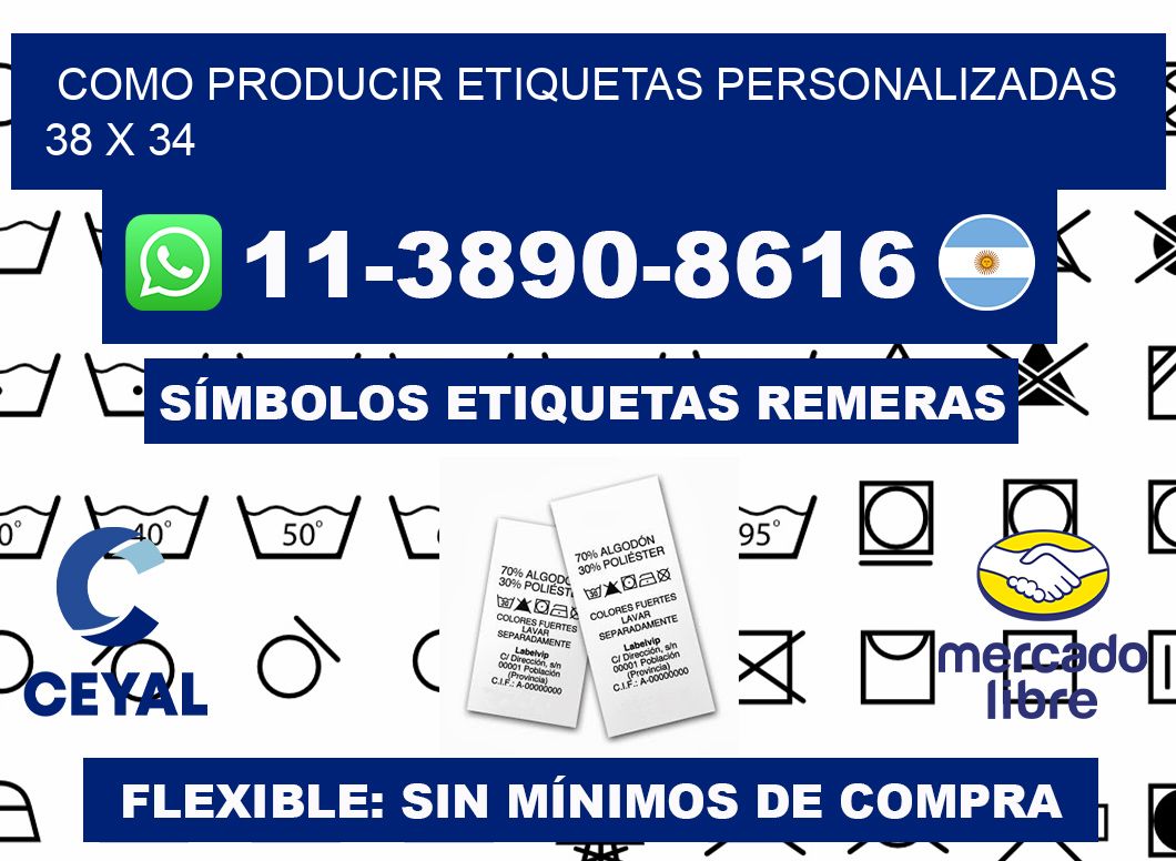 como producir etiquetas personalizadas 38 x 34