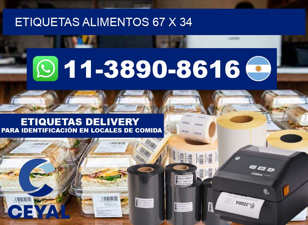 etiquetas alimentos 67 x 34