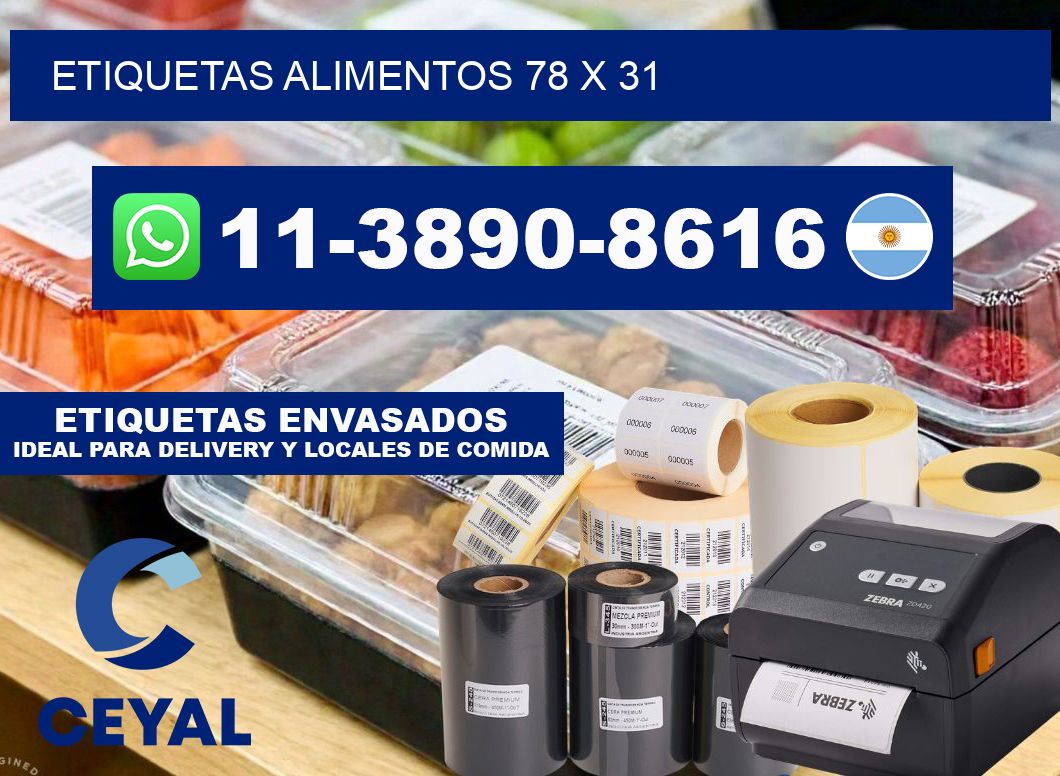 etiquetas alimentos 78 x 31