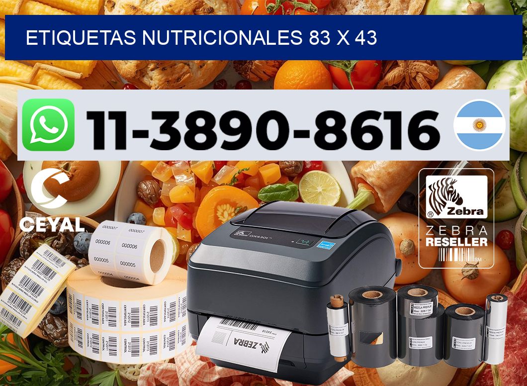 etiquetas nutricionales 83 x 43