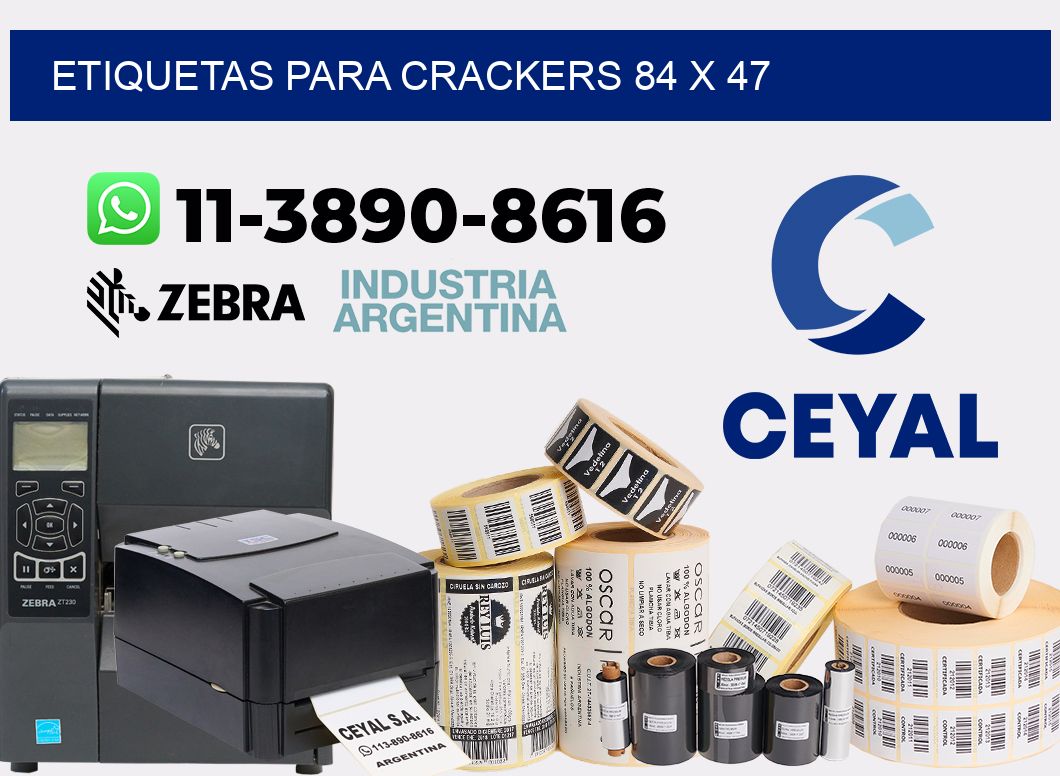etiquetas para Crackers 84 x 47