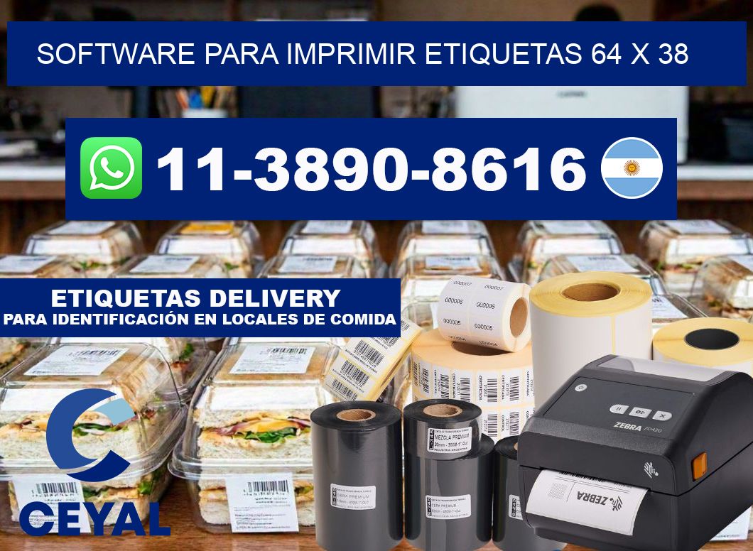 software para imprimir etiquetas 64 x 38
