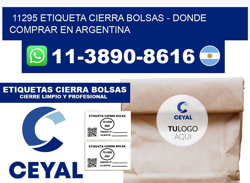 11295 etiqueta Cierra Bolsas - Donde Comprar en Argentina