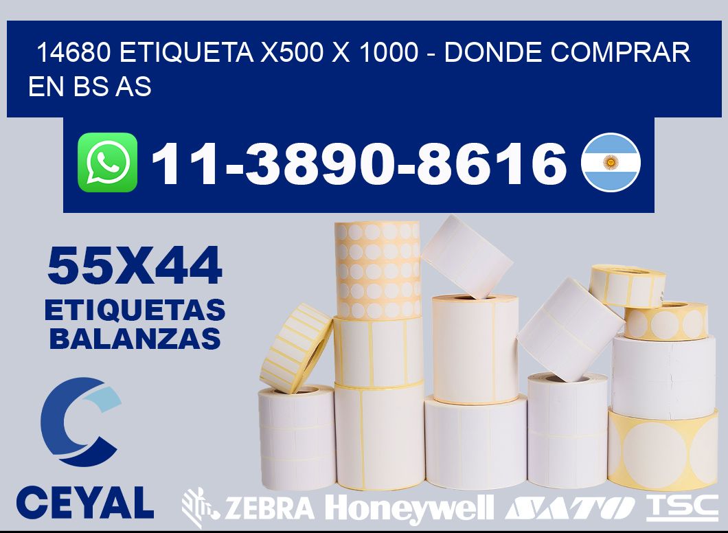 14680 etiqueta x500 x 1000 - Donde Comprar en bs as