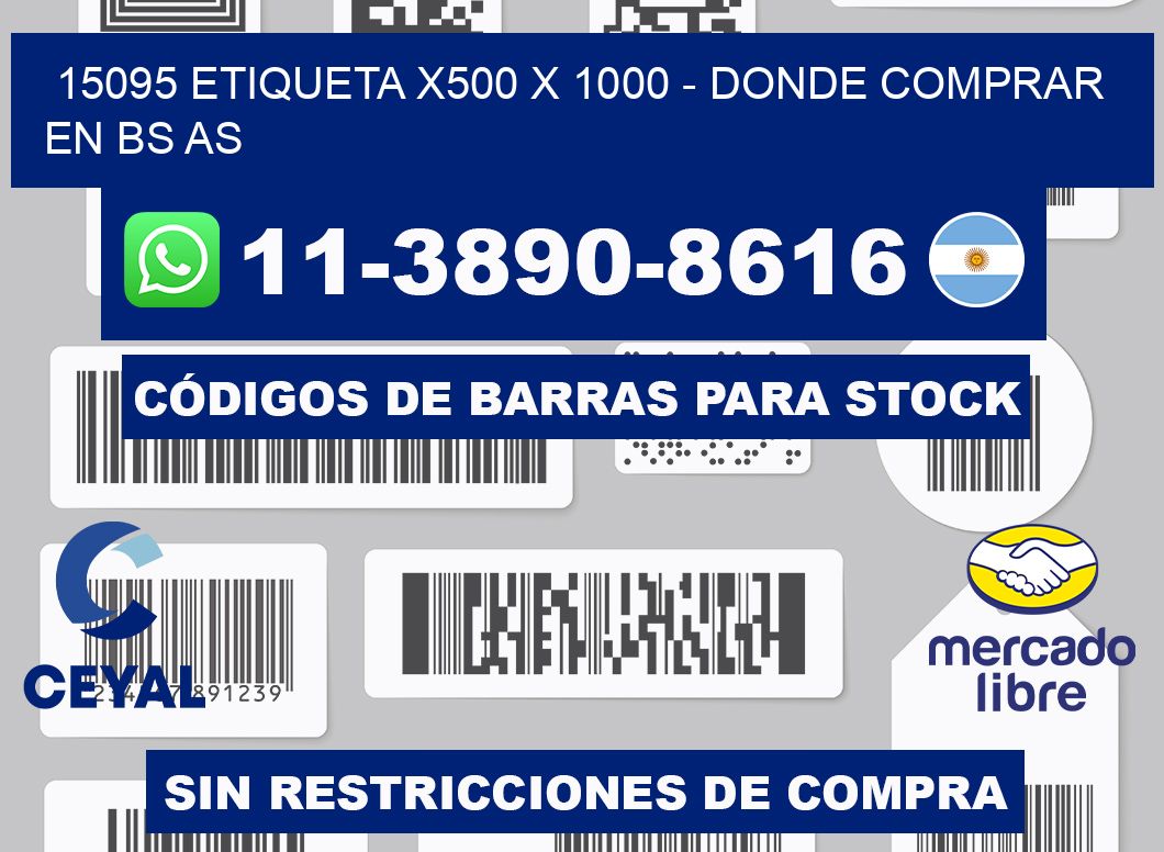 15095 etiqueta x500 x 1000 - Donde Comprar en bs as