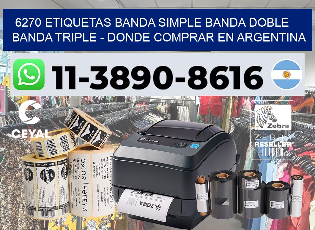 6270 etiquetas banda simple banda doble banda triple – Donde Comprar en Argentina