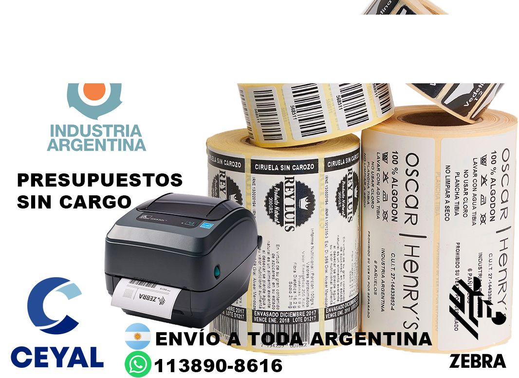 Donde Comprar etiquetas 72 x 80 en FABRICAS? Buenos Aires - Stock permanente