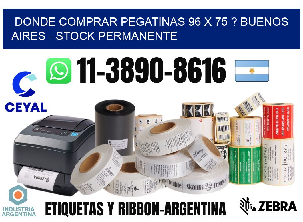 Donde Comprar pegatinas 96 x 75 ? Buenos Aires - Stock permanente
