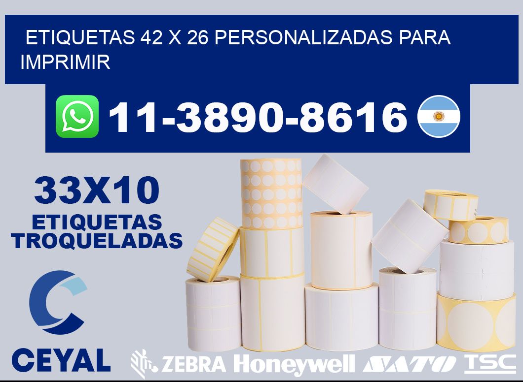 etiquetas 42 x 26 personalizadas para imprimir