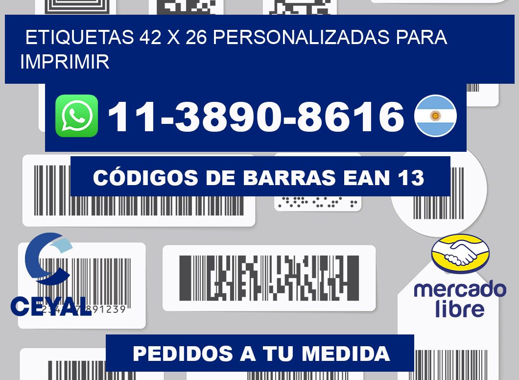 etiquetas 42 x 26 personalizadas para imprimir