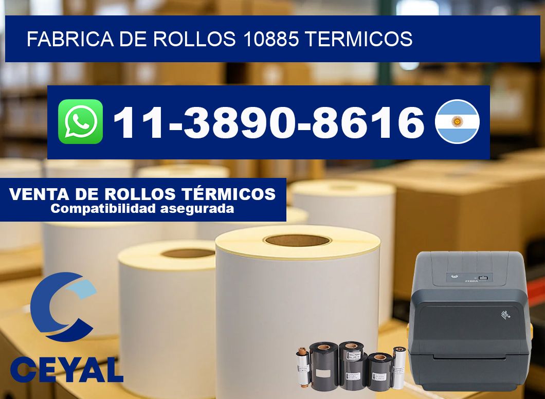 FABRICA DE ROLLOS 10885 TERMICOS