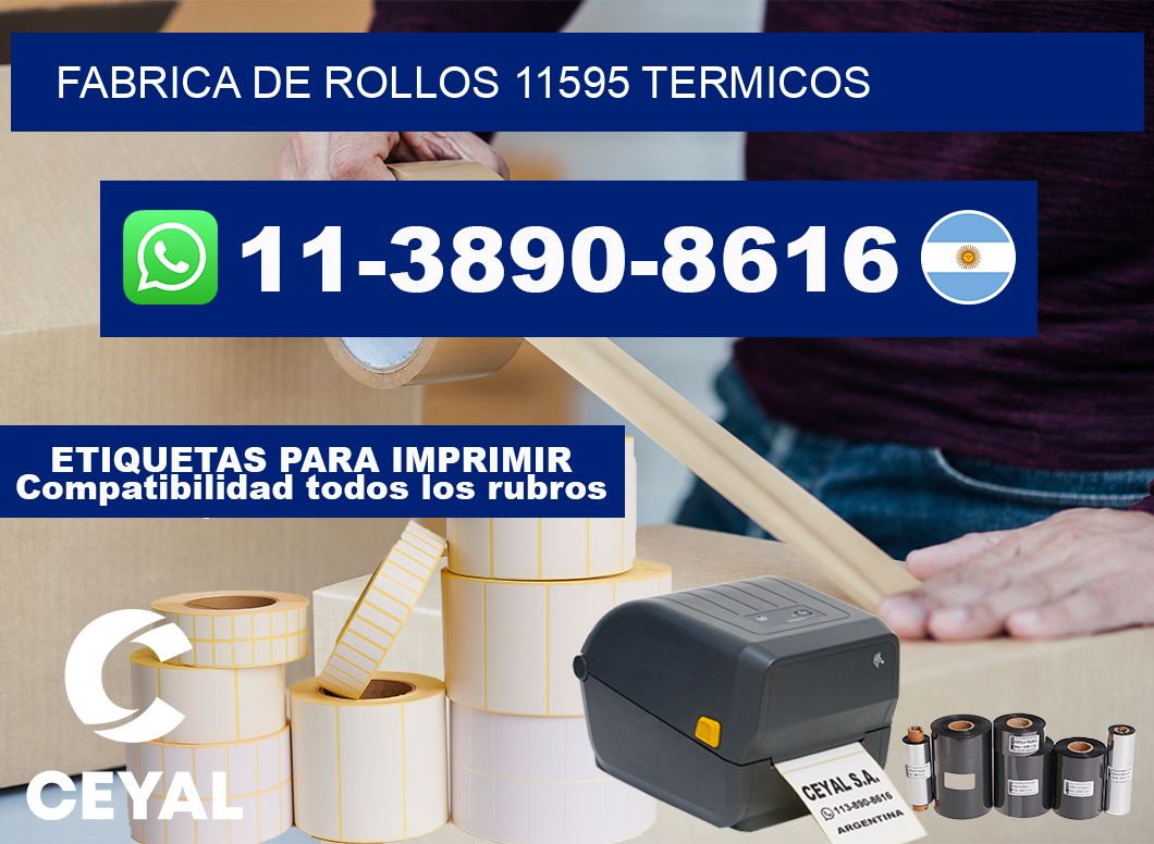 FABRICA DE ROLLOS 11595 TERMICOS