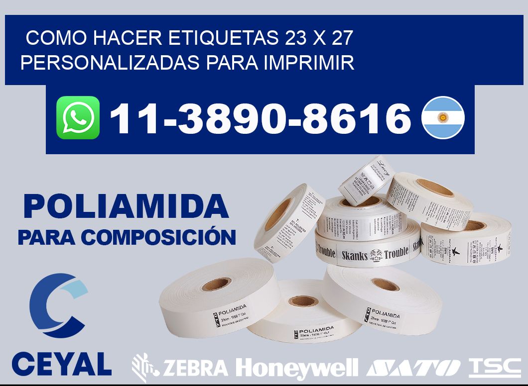 como hacer etiquetas 23 x 27 personalizadas para imprimir