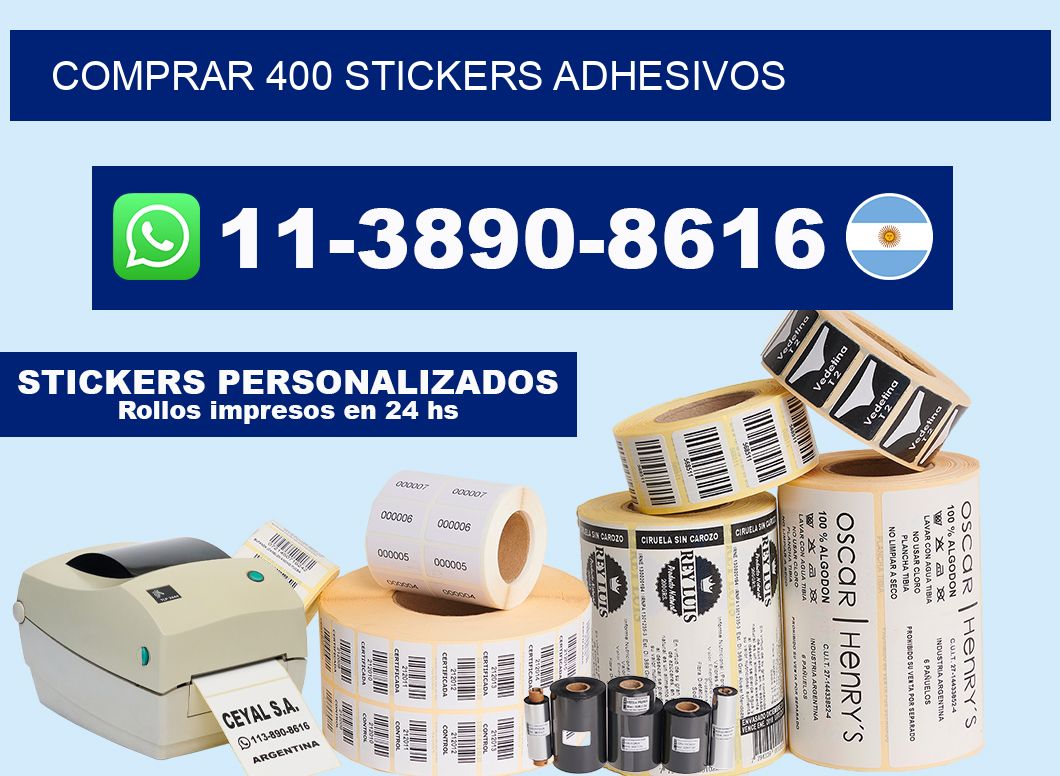 comprar 400 stickers adhesivos