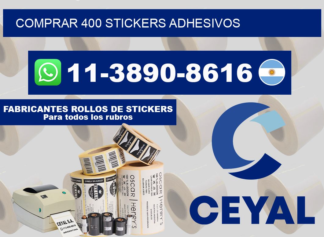comprar 400 stickers adhesivos