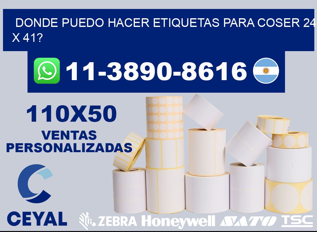 donde puedo hacer etiquetas para coser 24 x 41?
