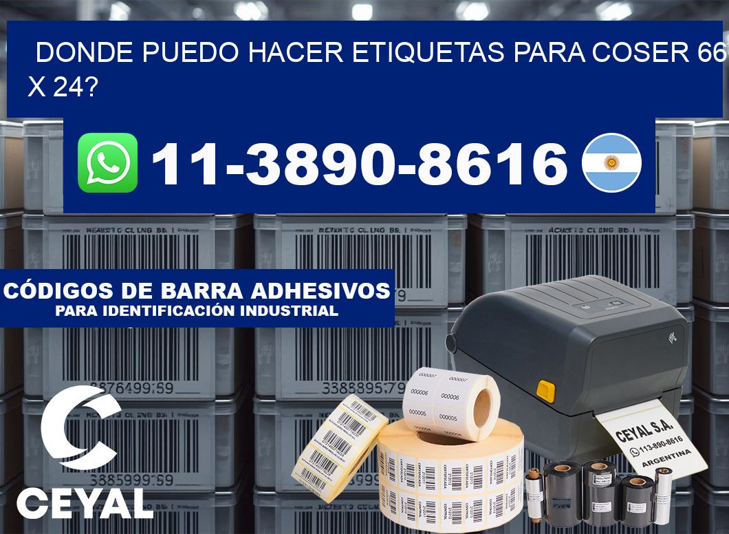 donde puedo hacer etiquetas para coser 66 x 24?