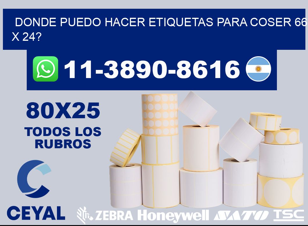 donde puedo hacer etiquetas para coser 66 x 24?
